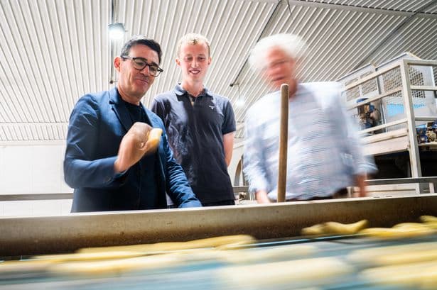 UK issued chilling WW3 warning as Andy Burnham checks potatoes during 'listening' tour