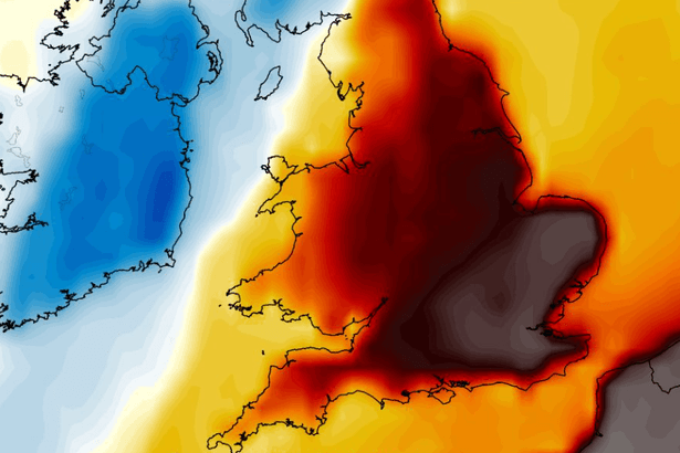 Met Office names dates when sixth heatwave may roast UK as weather maps turn red