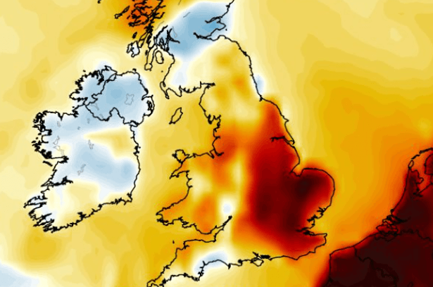 UK weather maps show 30C in 7 counties next week after Met Office 'hot' forecast