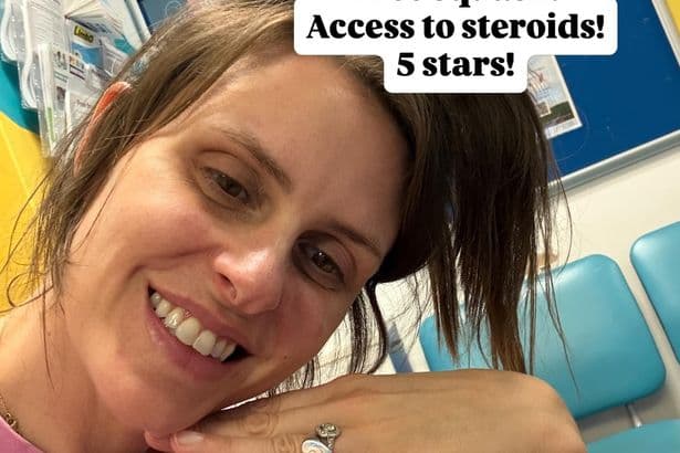 Strictly star Ellie Taylor rushes son to hospital after 'struggling to breathe'