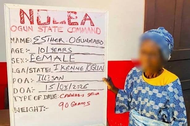 World's 'oldest drug dealer', 101, dubbed 'Granny Escobar' after arrest for dealing skunk