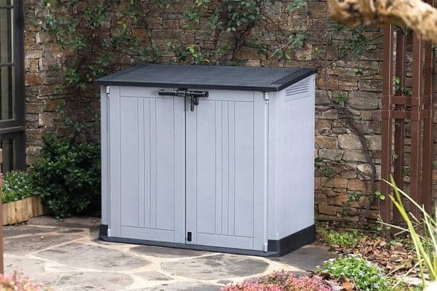 Garden storage shed shopper 'assembled alone in less than an hour' hailed 'a bargain'