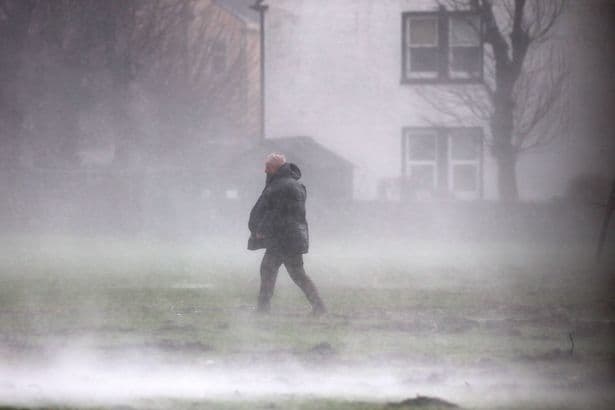 Met Office names 32 areas facing heavy rain on Wednesday as heatwave hits UK