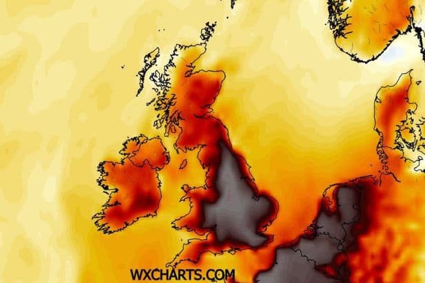 New heatwave to boil Britain in days as two areas face 39C heat – see list here