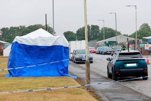 Two more hospitalised as girl, 9, dies at Arbroath industrial estate and man arrested