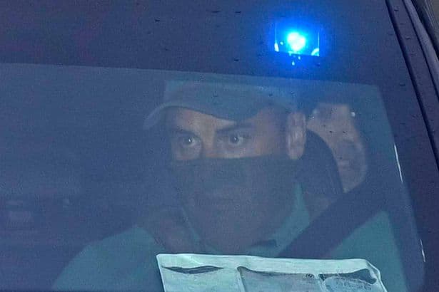 Daniel Kinahan pictured as he wakes up in high-security jail after luxury Dubai life