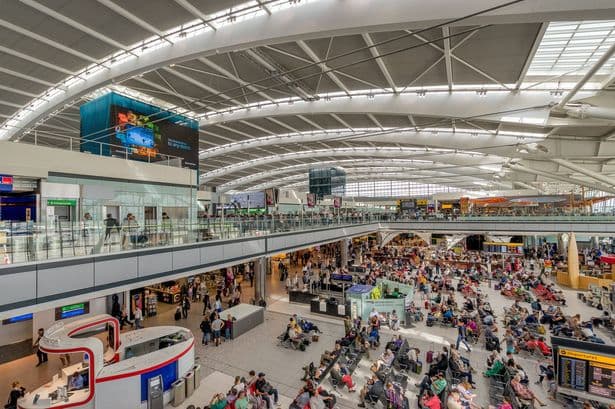 Heathrow Airport chaos as warning issued after flooding closes roads to terminals