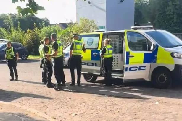 Police swarm Glasgow primary school as man arrested and charged over 'disturbance'