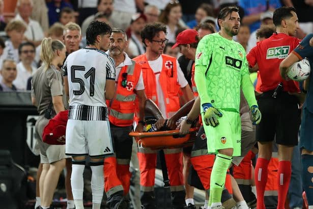 Anthony Elanga stretchered off in Newcastle friendly as horror tackle sparks mass brawl