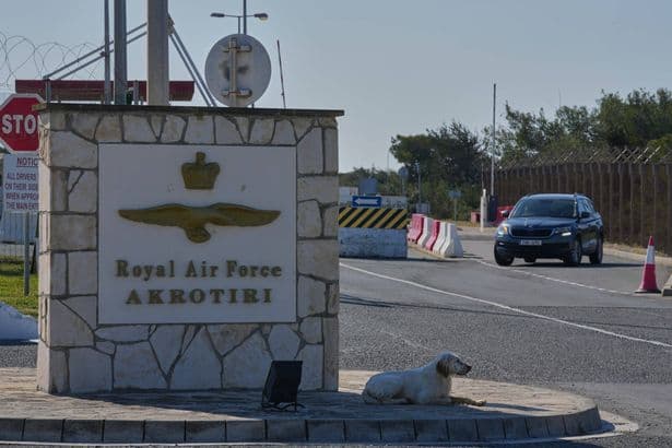 British man arrested for 'spying for Iran' at Cyprus RAF base