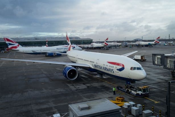 Heathrow Airport live: Flights delayed as huge grass fire breaks out near runway