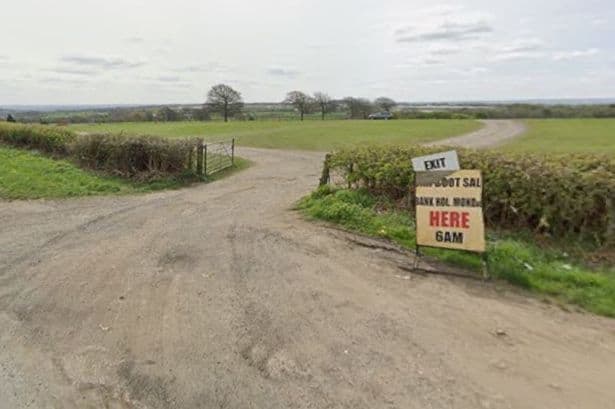 Baby 'left in hot car' at boot sale as police probe parents