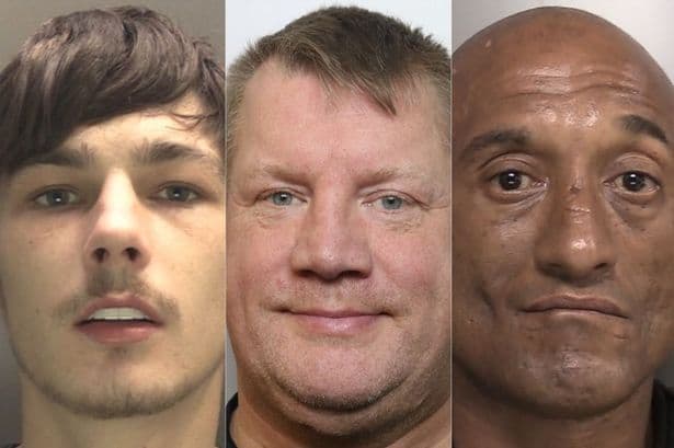 Smiling killer, gang with guns in Sports Direct bag and 'Million Dolla' jailed