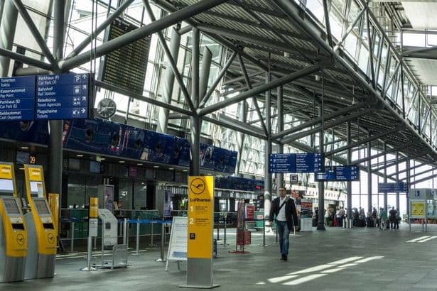 Major airport runway shut down over bomb scare as flights cancelled and diverted