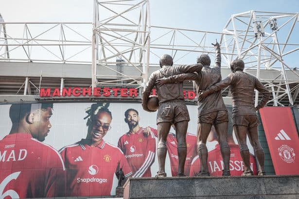 Manchester United's new supporter zone complete with stage and food trucks