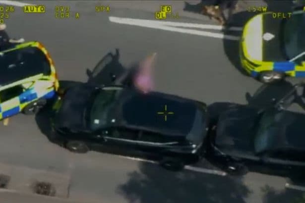 Man charged with dangerous driving after police chase in Salford