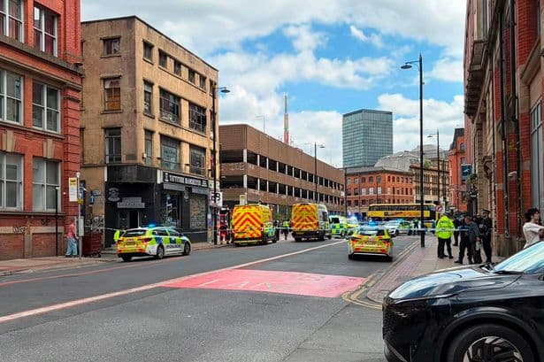 Northern Quarter incident LIVE as huge emergency services response swarms city centre