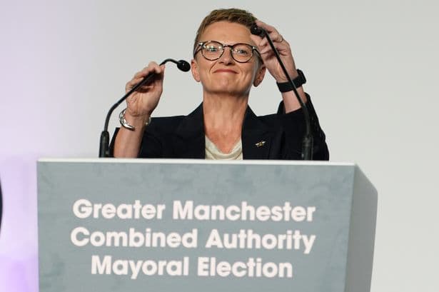Everything Bev Craig said in victory speech as she became Greater Manchester mayor