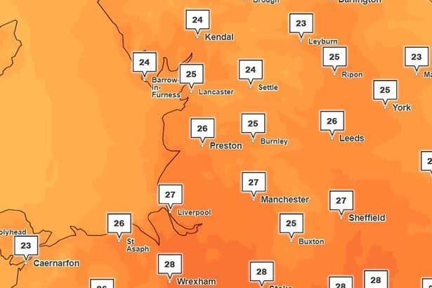Met Office forecasts more hot weather with 27C temperatures in Greater Manchester