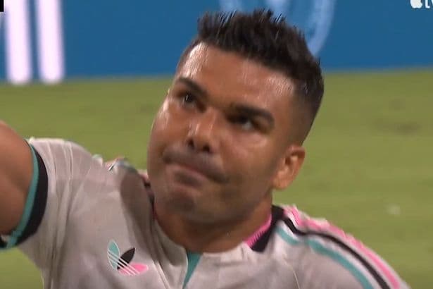 Lionel Messi vents fury as Casemiro howler sees Inter Miami drop points in home debut
