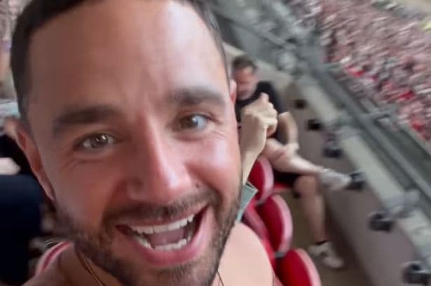 Adam Thomas praised for joining stranger at Luke Combs concert at London's Wembley