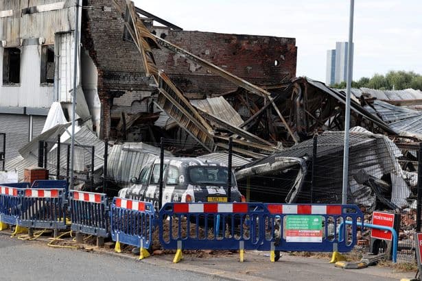 Bury New Road fire investigation update issued by police after blaze ripped through Salford warehouse