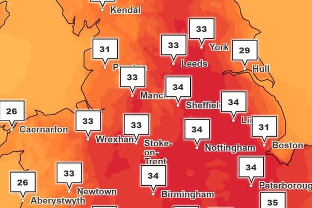 Met Office day-by-day weather forecast for Greater Manchester as three-day heatwave to hit