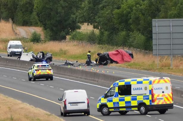 Multiple people killed and several seriously injured after head-on crash on M9 motorway in Ireland