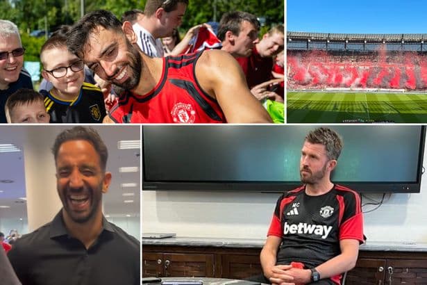 Behind the scenes of Man United's final week of pre-season - Amorim joke, card games and Rashford return