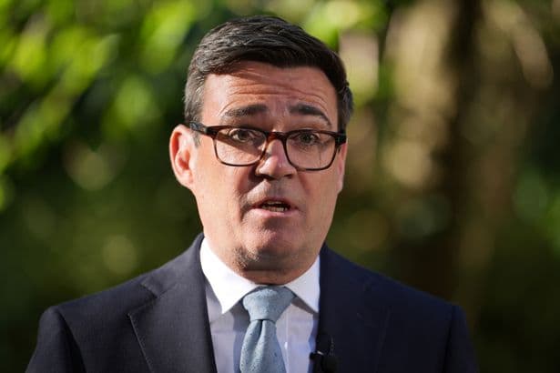 Burnham 'exchanged messages with someone impersonating Trump's chief of staff' - ITVX