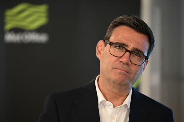 Andy Burnham could be planning drastic measures to tackle drought - including banning window cleaning and private pools