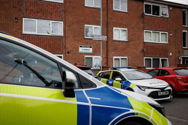 'The street was swarmed with police': Neighbours' shock as man dead and murder investigation launched after stabbing in flat