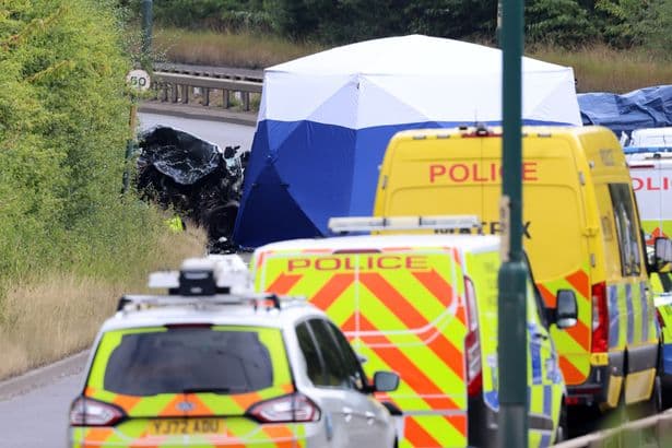 Police officers killed in horror crash named as Andy Burnham issues statement