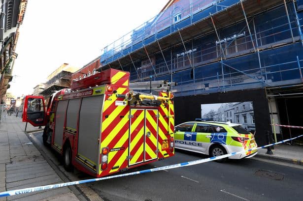 Wigan nightclub fire sees man arrested with road shut off - full police and fire service statements