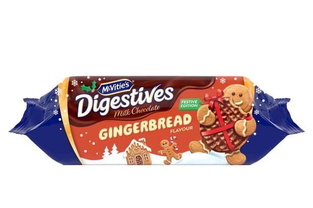 McVities reveals new Christmas treats hitting UK supermarket shelves next week and say 'it's elevated'