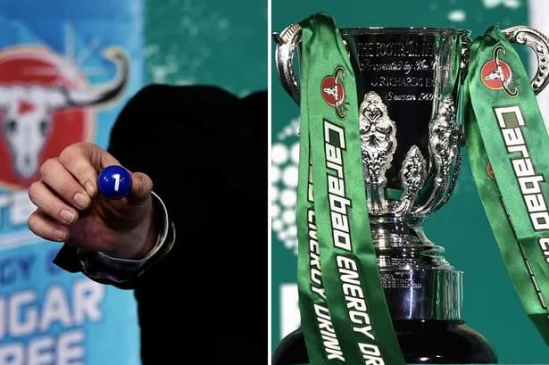 Carabao Cup draw LIVE Man United and Man City ball numbers in third round plus start time
