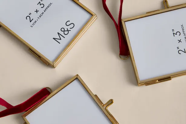 Marks and Spencer shoppers can get photo frame Christmas tree decorations for free with deal stack
