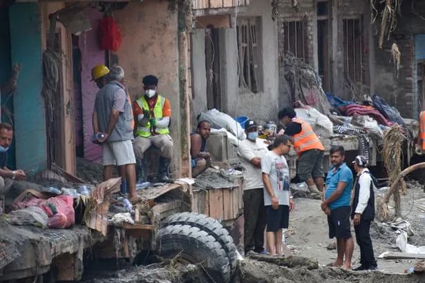 British volunteer aid worker 'mistaken for floods survivor' in Nepal