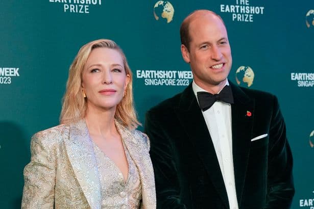 Prince William praised by actress Cate Blanchett for his ‘extraordinary' climate work