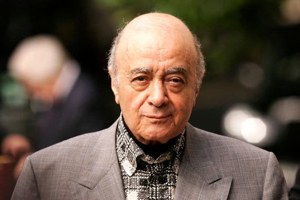 Five survivors sexually abused by Mohamed Al Fayed were victims of human trafficking