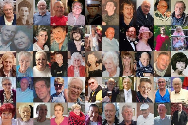 Faces of 65 victims betrayed by Robert Bush as families fume at 'monster' funeral director's 'joke' sentence