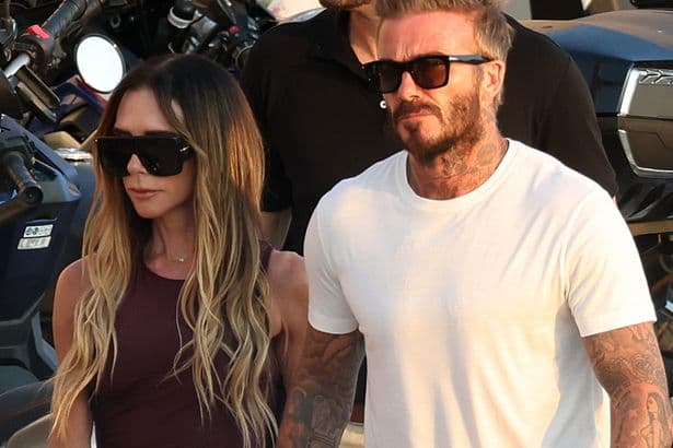 David and Victoria Beckham miss son Brooklyn by five minutes in clashing St Tropez holidays