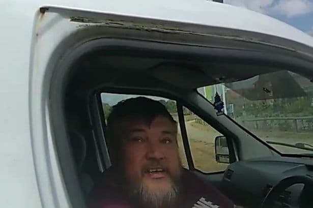 Banned driver pulled over with 59 POINTS jokes with police after being caught behind wheel again
