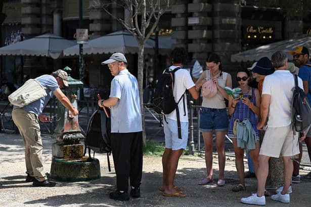 Italy heatwave sees all 27 major cities on 'red alert' as country faces 39C - full list