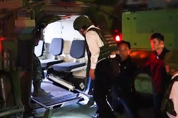 Taiwan's president evacuated in dramatic war drill as Chinese battleships circle country