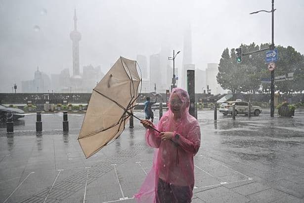 China evacuates one million people from homes as Typhoon Dolphin makes landfall