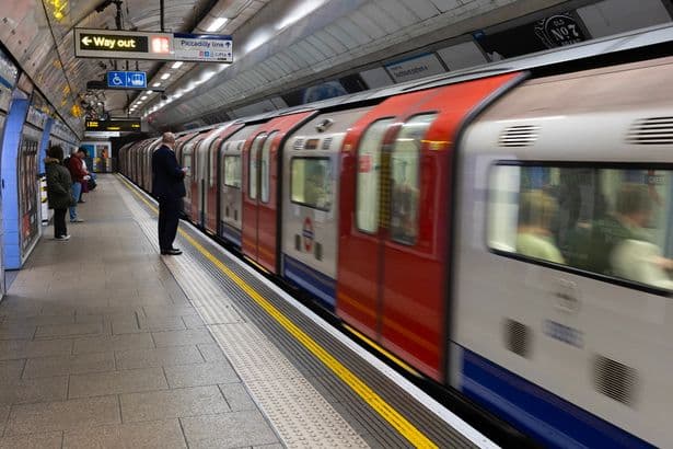 Central Line train evacuated by armed police after firearm report on London Underground