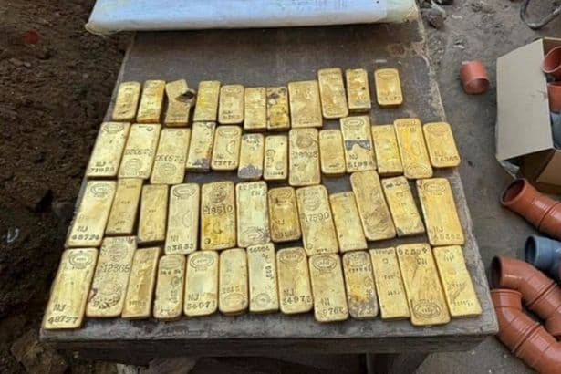 Builders renovating house unearth £7.5million worth of gold and coins sealed in walls