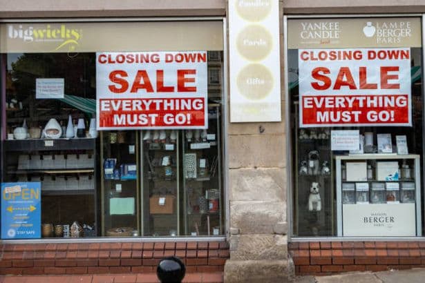 UK high street chain launches 'everything must go' sale as 150 stores face closure