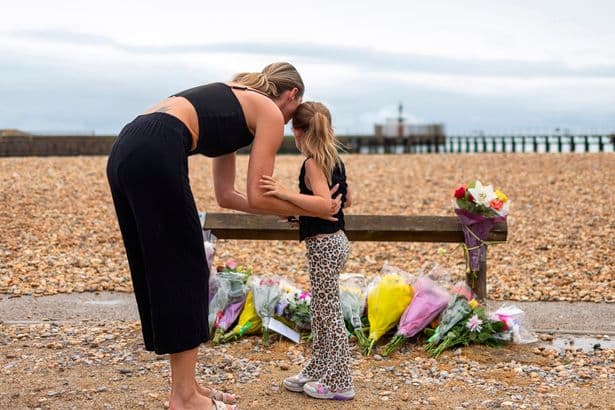 Girl, 6, dies after being pulled from sea alongside three family members